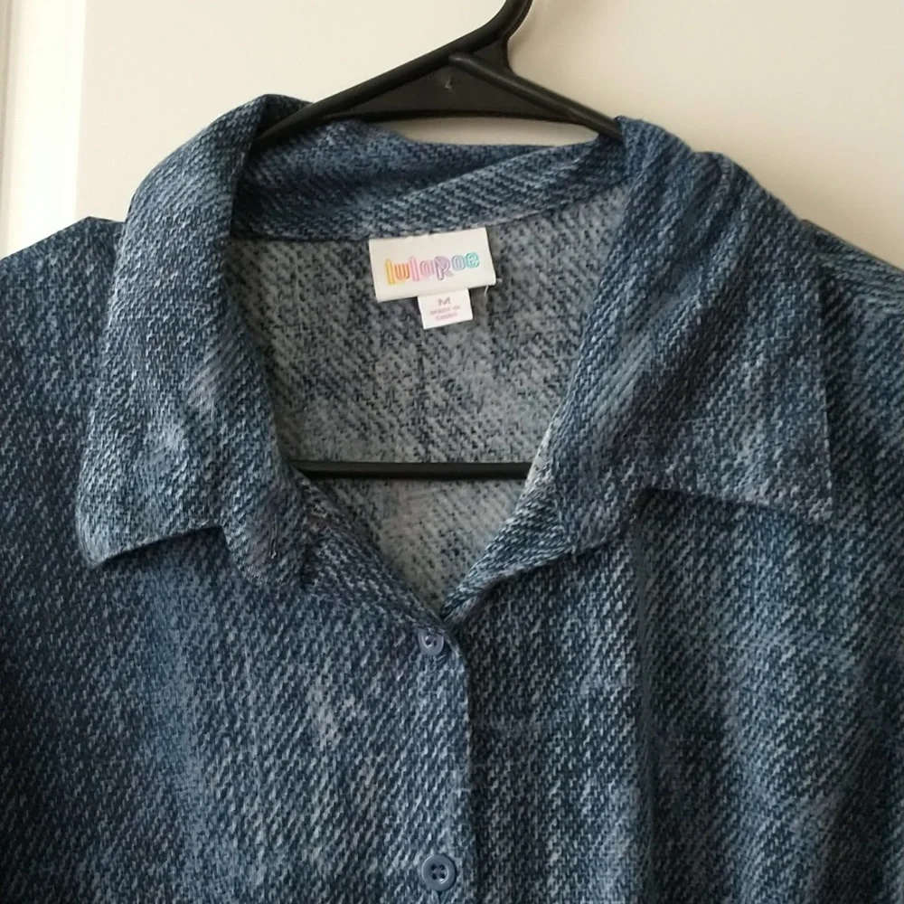 LuLaRoe medium blue teal - Picture 4 of 9